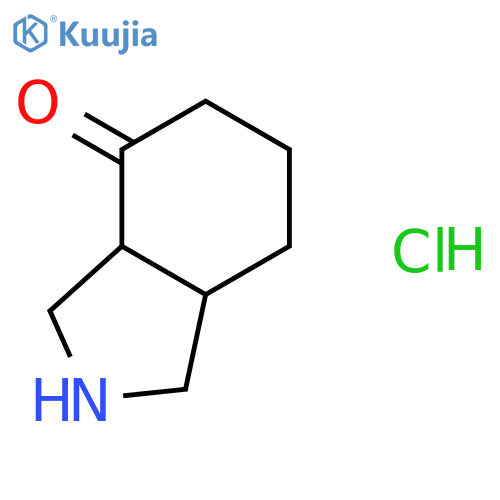 4H-Isoindol-4-one, octahydro-, hydrochloride structure