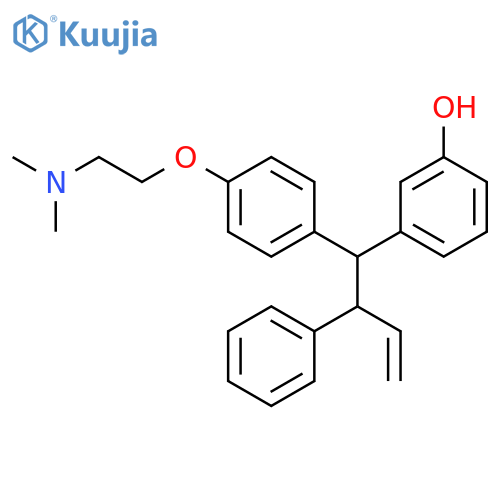 Phenol, 3-[1-[4-[2-(dimethylamino)ethoxy]phenyl]-2-phenyl-3-butenyl]- structure