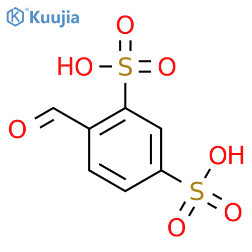 4-Formylbenzene-1,3-disulfonic acid structure