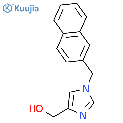 1H-Imidazole-4-methanol, 1-(2-naphthalenylmethyl)- structure