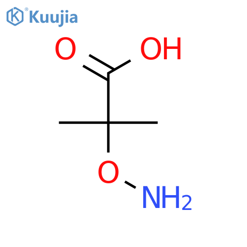 2-(aminooxy)-2-methylpropanoic acid structure