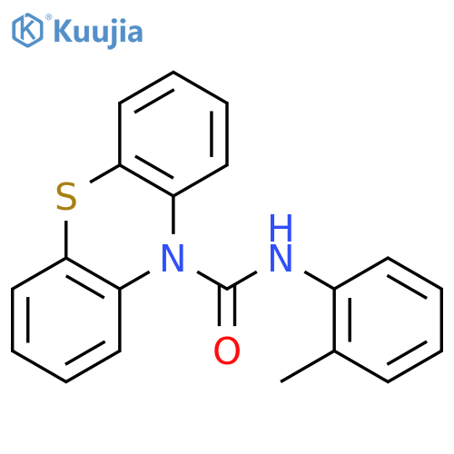 N-o-Tolyl-1''H-phenothiazine-1''-carboxamide structure