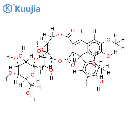 cyclic 3''->9':6''->9-[(7'S,8'R)-4,4'-dihydroxy-3,5-dimethoxy-2,7'-cycloligna-7-ene-9,9'-dicarbonyl]sucroside structure