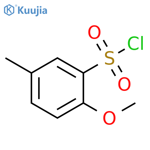 2-methoxy-5-methylbenzene-1-sulfonyl chloride structure