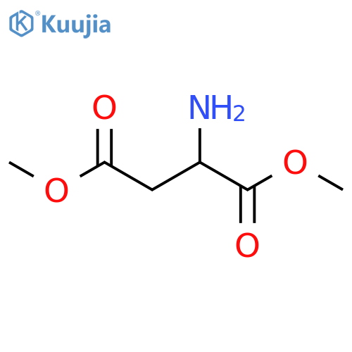 1,4-dimethyl (2R)-2-aminobutanedioate structure