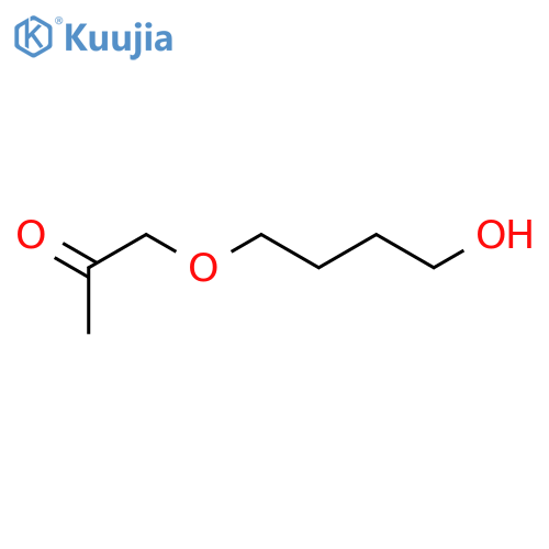2-Propanone, 1-(4-hydroxybutoxy)- structure