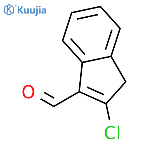 1H-Indene-3-carboxaldehyde, 2-chloro- structure