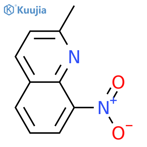 8-NITROQUINALDINE structure