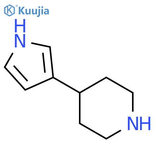 4-(1H-pyrrol-3-yl)piperidine structure