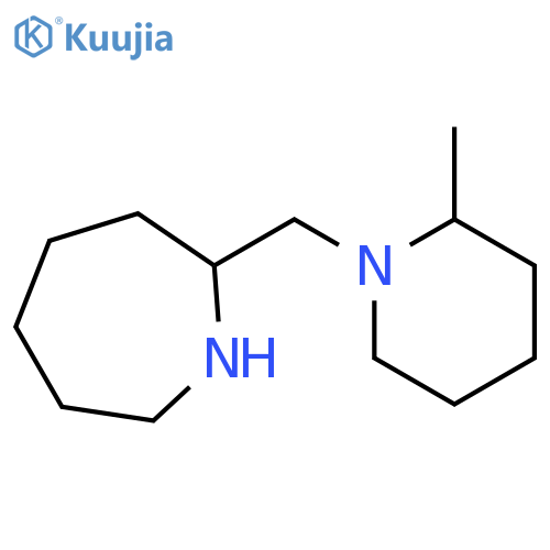 2-(2-Methyl-1-piperidinyl)methylazepane structure