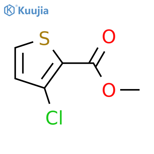 Methyl 3-chlorothiophene-2-carboxylate structure