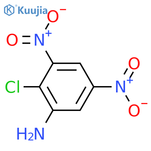 Benzenamine,2-chloro-3,5-dinitro- structure