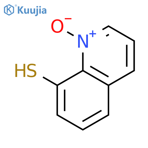 8-Quinolinethiol, 1-oxide structure