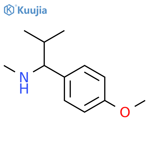 1-(4-methoxyphenyl)-N,2-dimethyl-1-propanamine structure