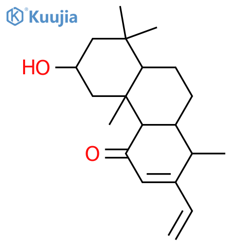 2-Hydroxy-12,15-cassadien-11-one; 2α-form structure