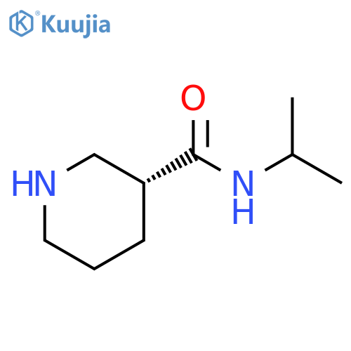 (R)-N-Isopropyl-3-piperidinecarboxamide Hydrochloride structure