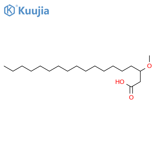 Octadecanoic acid, 3-methoxy- structure