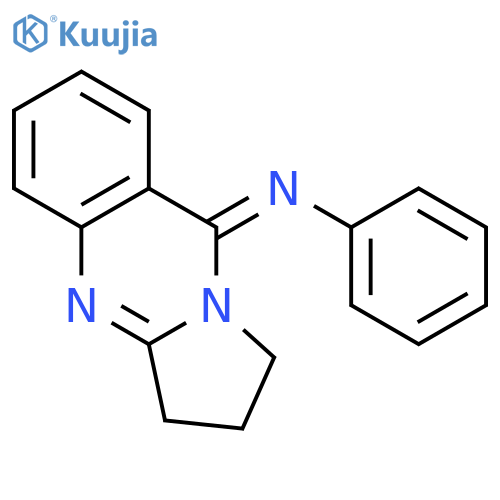 Benzenamine, N-(2,3-dihydropyrrolo[2,1-b]quinazolin-9(1H)-ylidene)- structure
