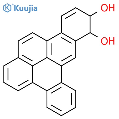 NAPHTHO[1,2,3,4-DEF]CHRYSENE-9,10-DIOL, 9,10-DIHYDRO- structure