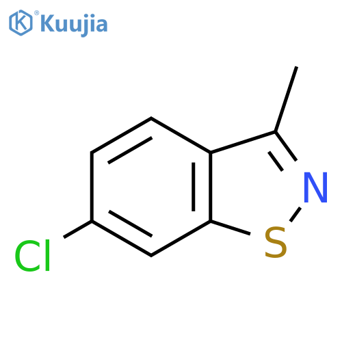 6-Chloro-3-methylbenzo[D]isothiazole structure