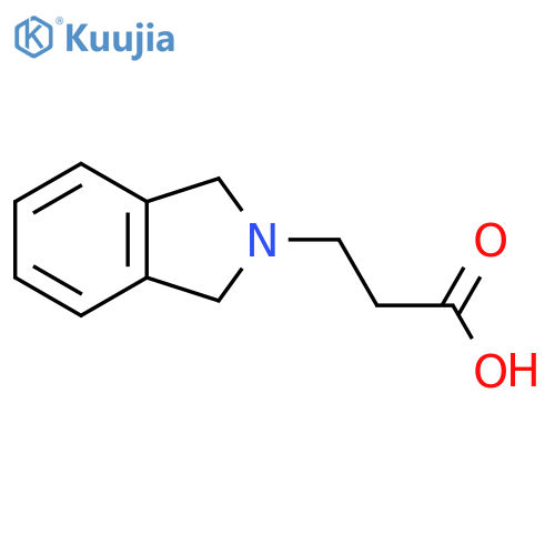 3-(1,3-Dihydro-isoindol-2-yl)-propionic acid structure