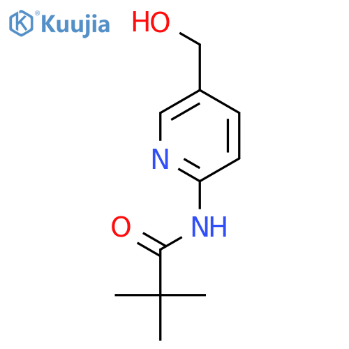 N-(5-Hydroxymethyl-pyridin-2-yl)-2,2-dimethyl-propionamide structure