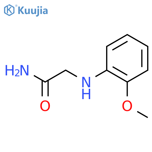N~2~-(2-methoxyphenyl)glycinamide structure