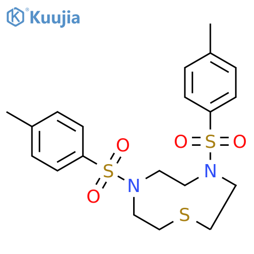 1,4,7-Thiadiazonine, octahydro-4,7-bis[(4-methylphenyl)sulfonyl]- structure