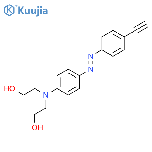 ETHANOL, 2,2'-[[4-[(4-ETHYNYLPHENYL)AZO]PHENYL]IMINO]BIS- structure