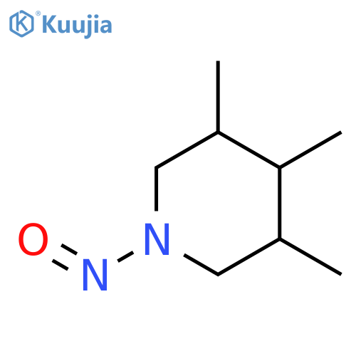 3,4,5-trimethyl-1-nitrosopiperidine structure