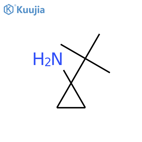 (1-tert-butylcyclopropyl)amine hydrochloride structure