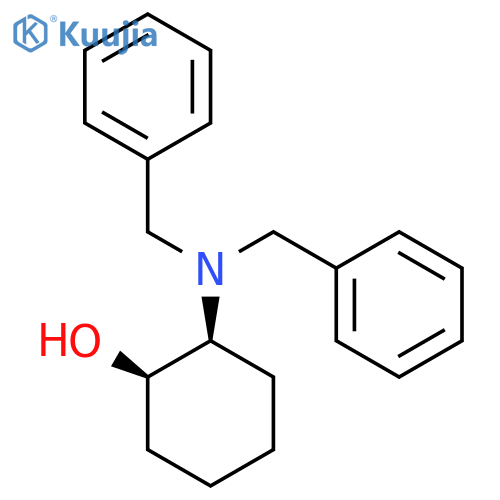 Cyclohexanol, 2-[bis(phenylmethyl)amino]-, (1R,2S)- structure