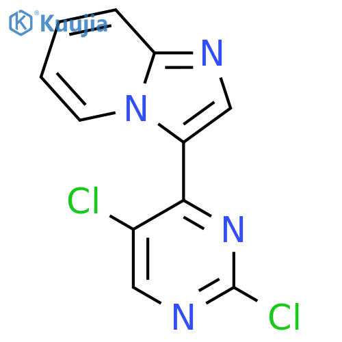 3-(2,5-Dichloropyrimidin-4-yl)imidazo1,2-apyridine structure