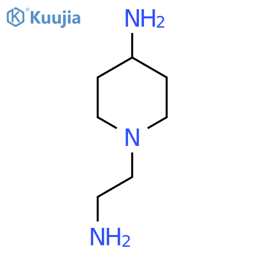 1-(2-Aminoethyl)piperidin-4-amine structure