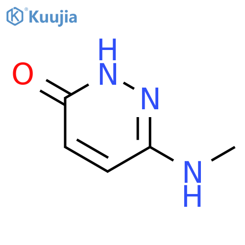 6-(methylamino)pyridazin-3-ol structure