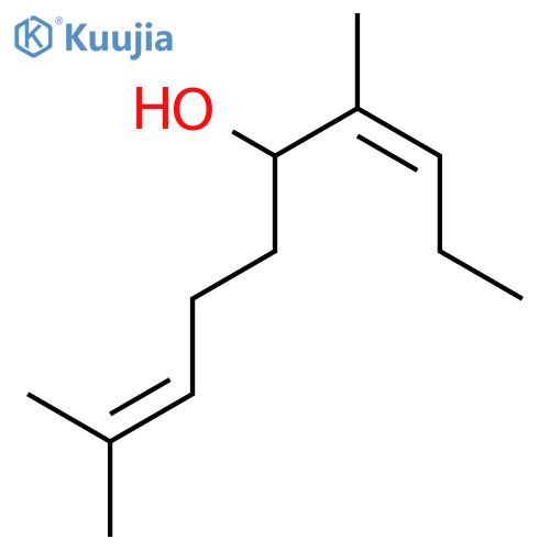 3,8-Decadien-5-ol, 4,9-dimethyl- structure