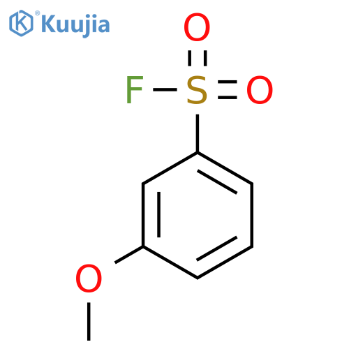 BENZENESULFONYL FLUORIDE, 3-METHOXY- structure