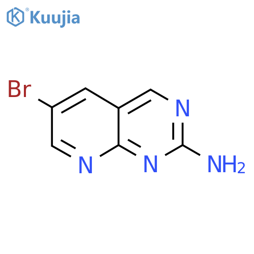 6-Bromopyrido[2,3-d]pyrimidin-2-amine structure