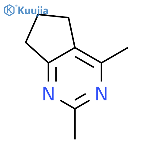 5H-Cyclopentapyrimidine,6,7-dihydro-2,4-dimethyl- (9CI) structure