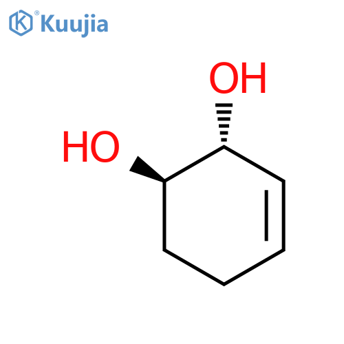 3-Cyclohexene-1,2-diol, (1R,2R)- structure