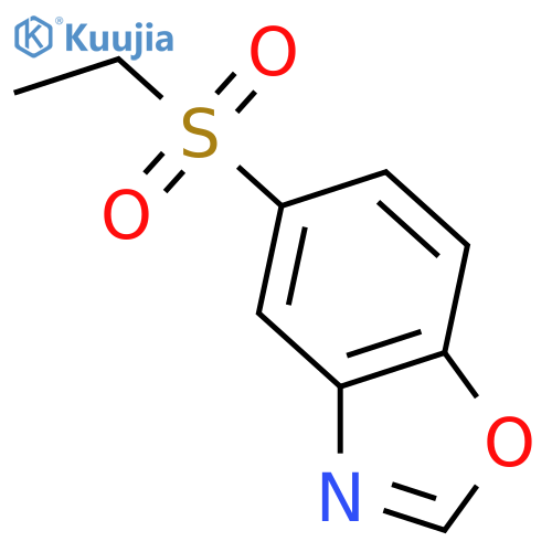 5-(ETHYLSULFONYL)-1,3-BENZOXAZOLE structure
