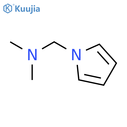 N,N-dimethyl-1H-Pyrrole-1-methanamine structure