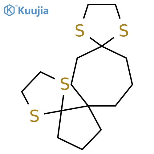 1,4,10,13-Tetrathiatrispiro[4.0.2.4.3.3]nonadecane structure