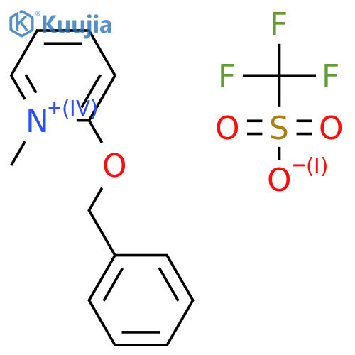 2-Benzyloxy-1-methylpyridinium triflate structure