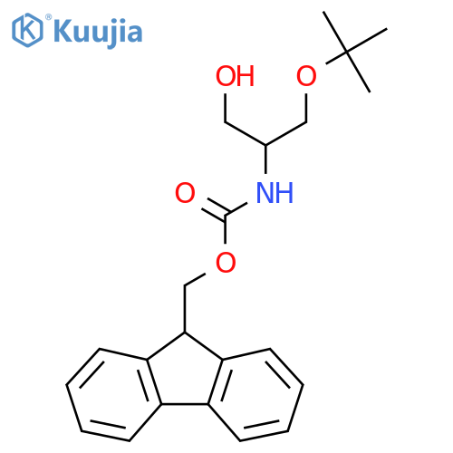 N-Fmoc-(S)-2-amino-3-t-butoxy-1-propanol structure
