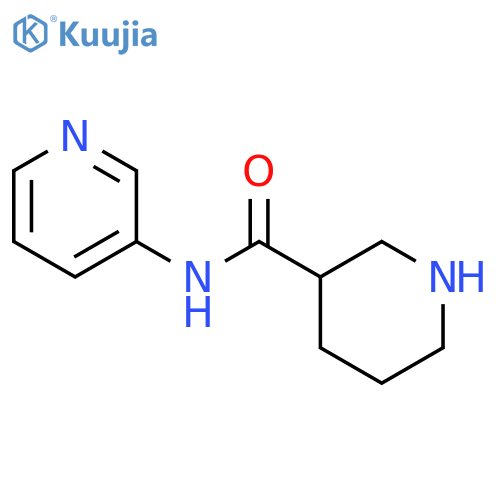 N-(Pyridin-3-yl)piperidine-3-carboxamide structure