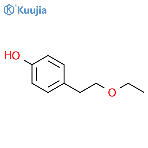Phenol, 4-(2-ethoxyethyl)- structure
