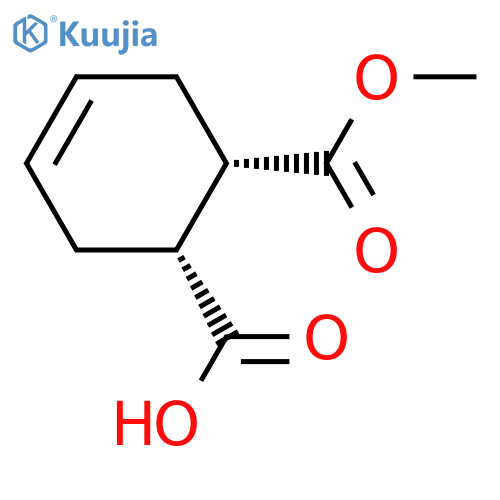 (1S,2R)-cis-4-Cyclohexene-1,2-dicarboxylic Acid 1-Monomethyl Ester structure