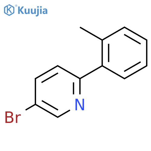 5-Bromo-2-o-tolylpyridine structure