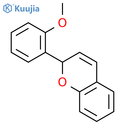 2H-1-Benzopyran, 2-(2-methoxyphenyl)- structure